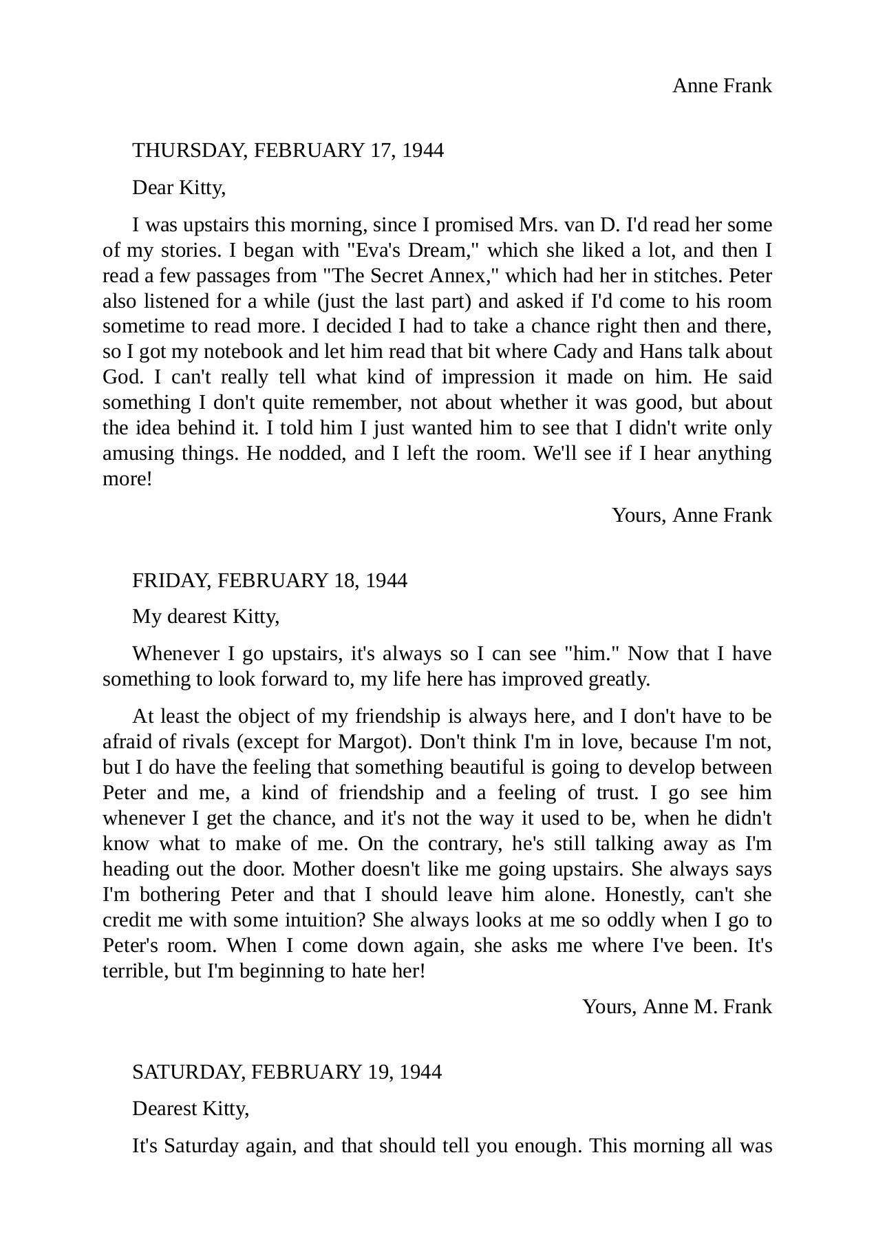 A Vida e o Legado de Anne Frank
