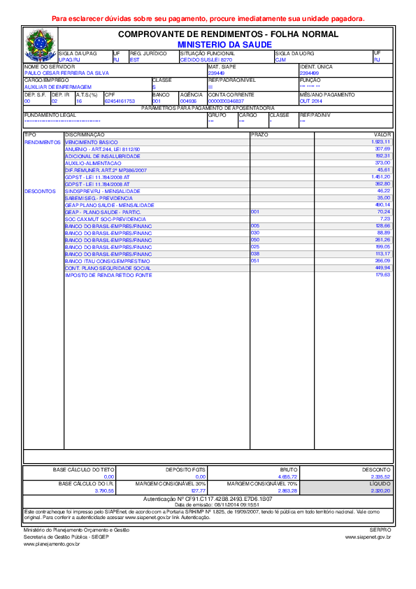 Contracheque: O Que É e Por Que É Importante?