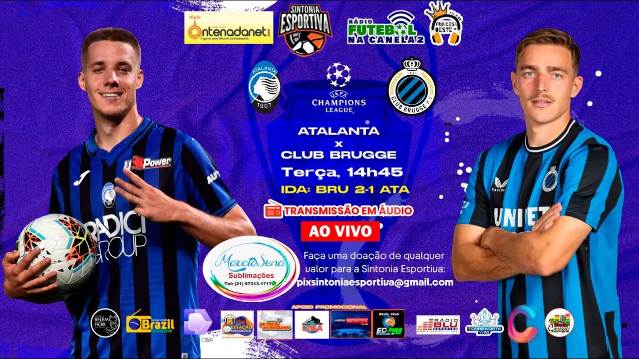 Atalanta x Club Brugge: Prévia do Encontro na UEFA Champions League