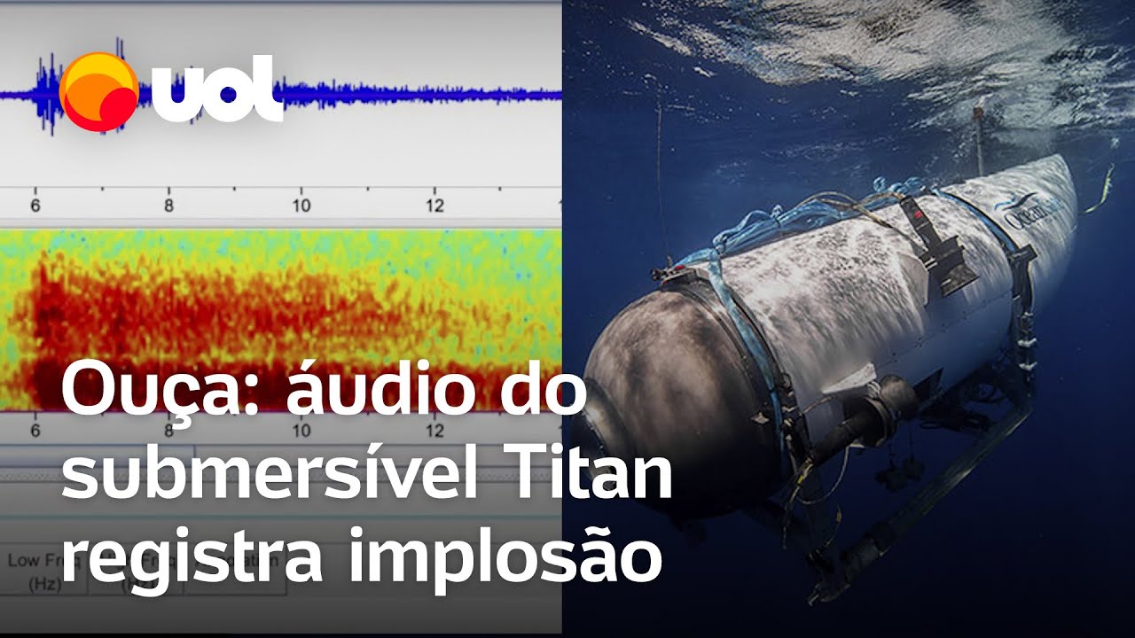 Análise da Gravação da Implosão do Submarino Titan