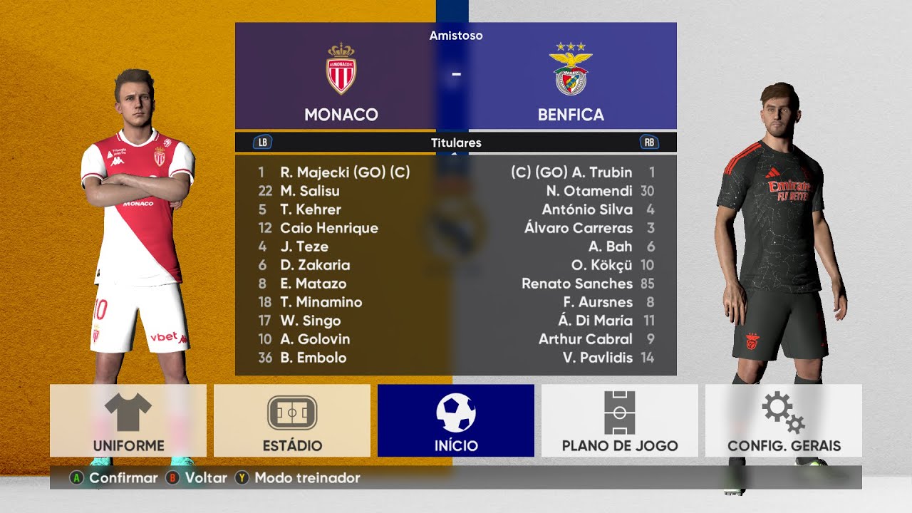 Mônaco x Benfica: Rivalidade e Expectativas na Liga dos Campeões