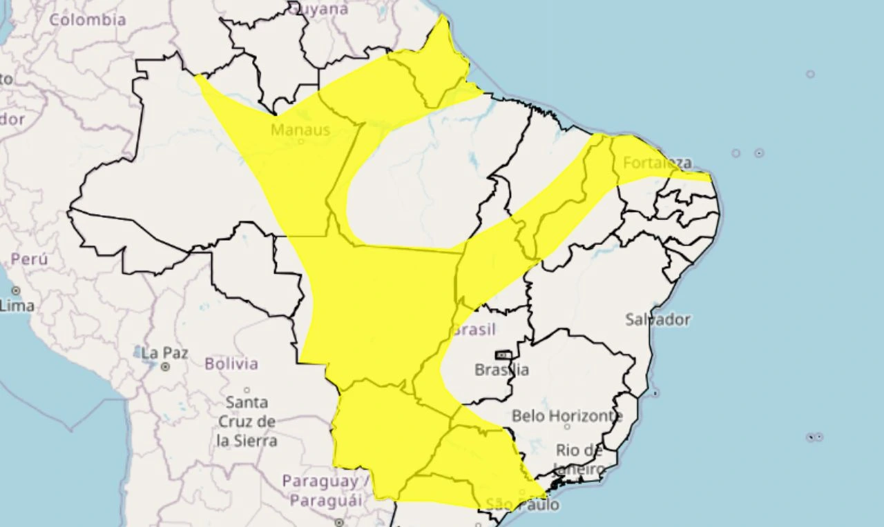 Alerta Amarelo: O que Esperar com Chuvas Intensas