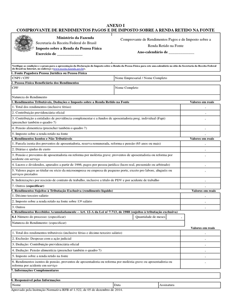 Tudo Sobre o Informe de Rendimentos em 2023