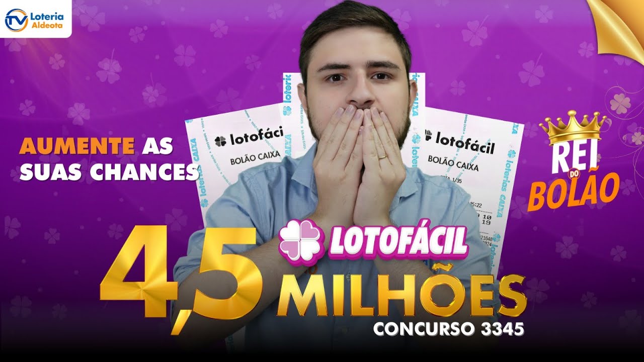Resultados da Lotofácil 3345: Apostas e Números Sorteados