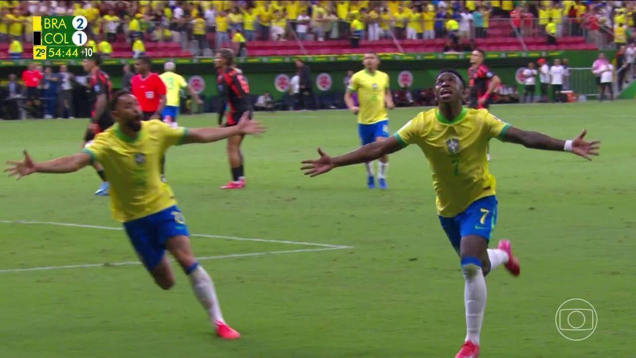 Os Melhores Momentos de Brasil e Colômbia no Futebol