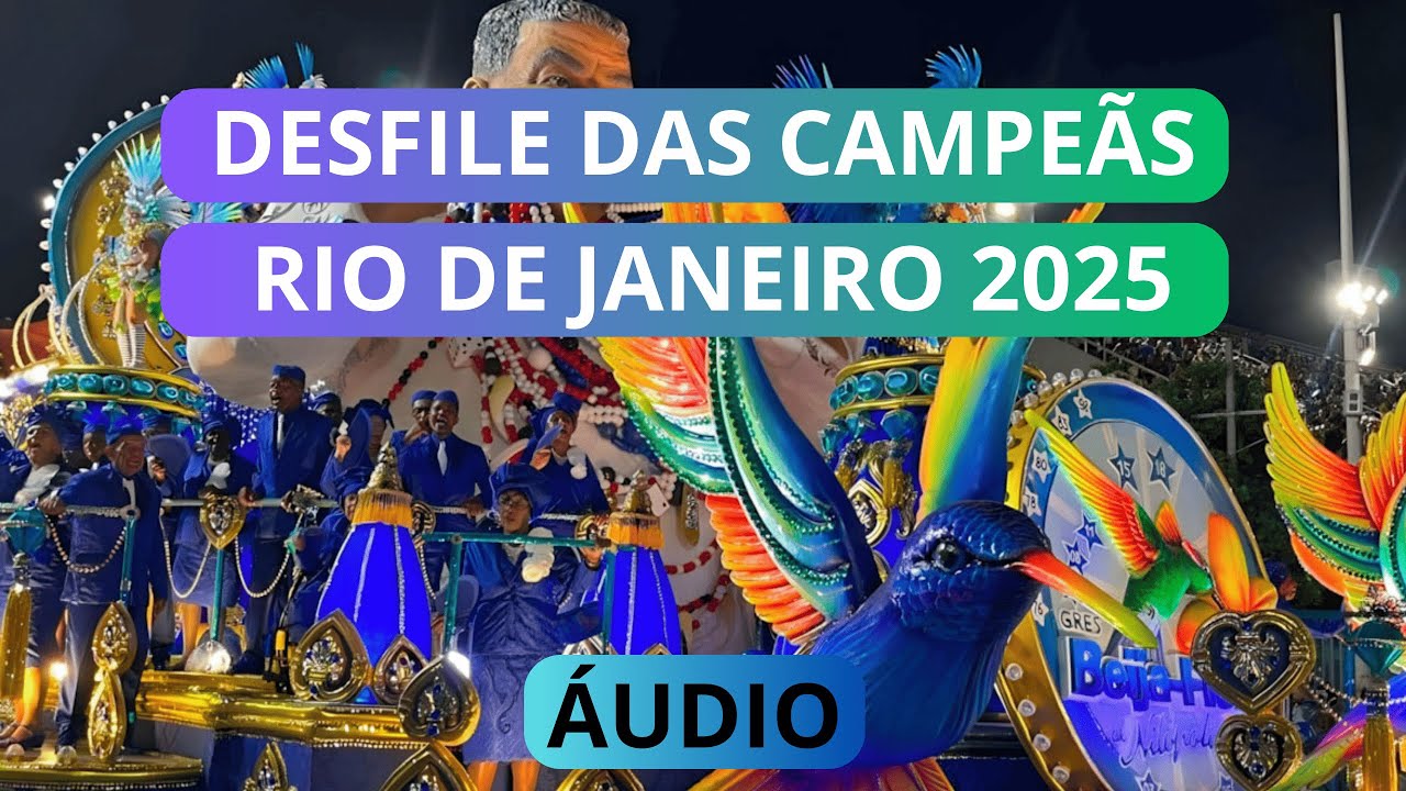 Onde Assistir o Desfile das Campeãs 2025 no RJ