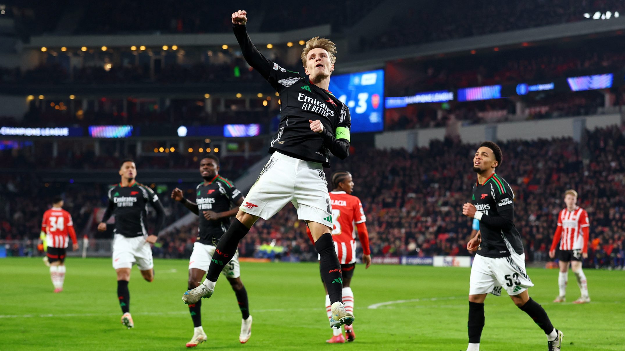 O Encontro Empolgante: PSV x Arsenal na Liga dos Campeões