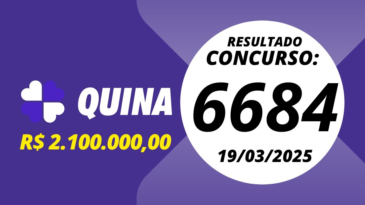 Concursos Quina 6684: Resultados e Expectativas