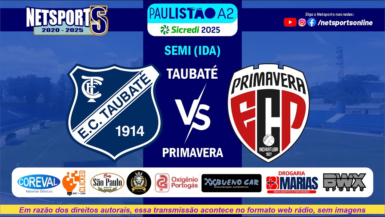 Taubaté x Primavera: Expectativas e Desempenhos no Campeonato