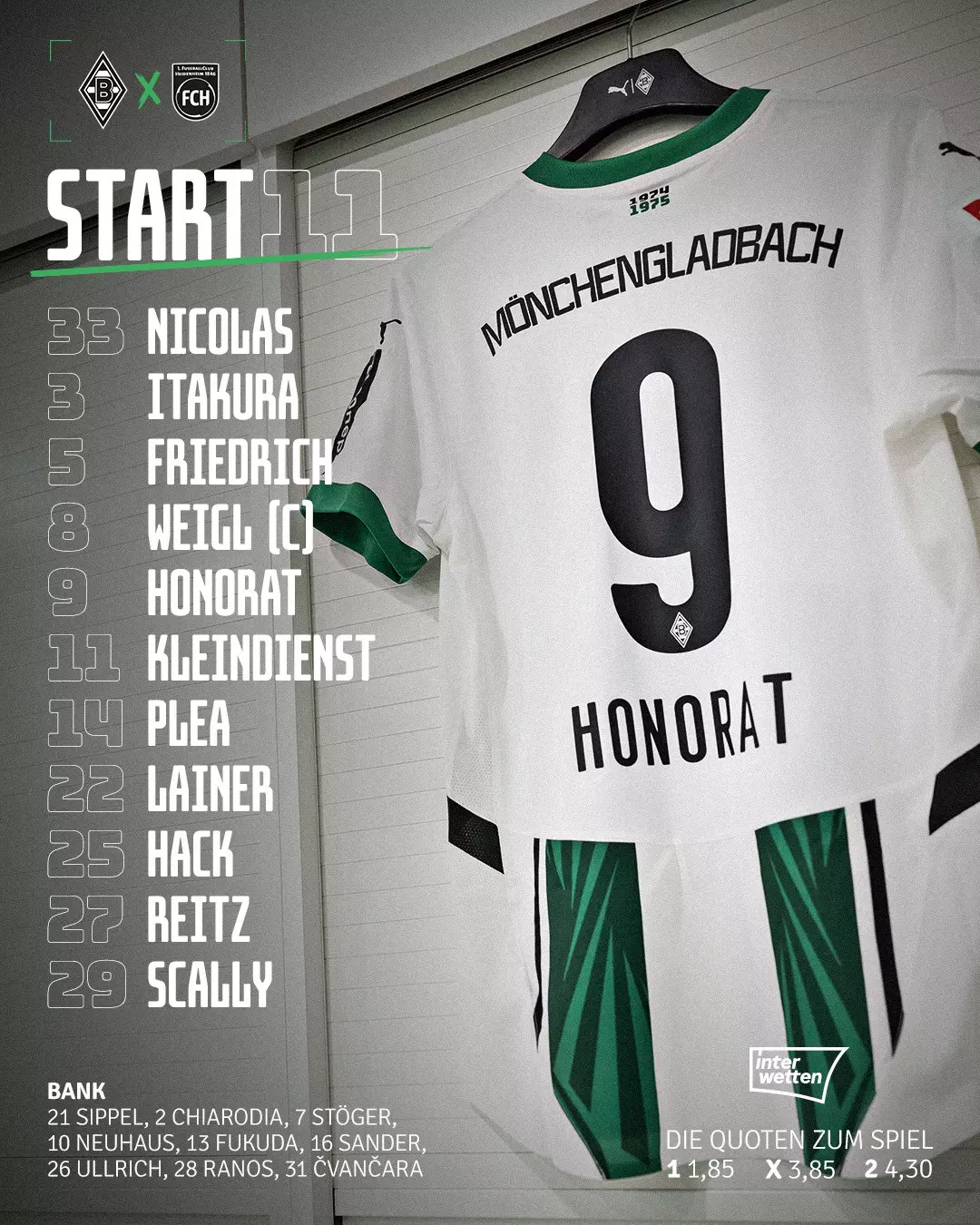 Análise do Confronto: Borussia x Mönchengladbach