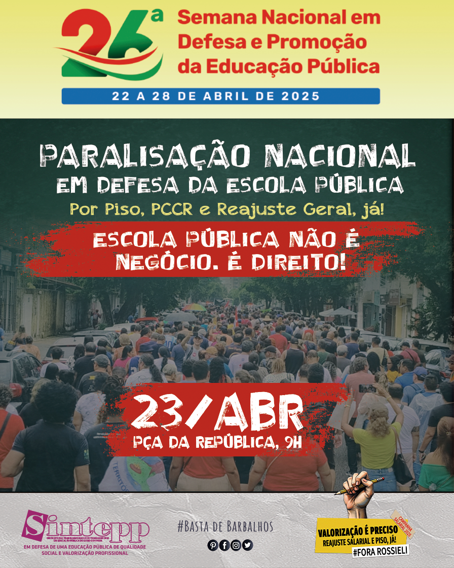 Paralisação Nacional da Educação 2025: Um Chamado à Ação