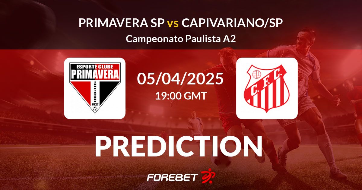 Primavera x Capivariano: Um Confronto Importante no Futebol