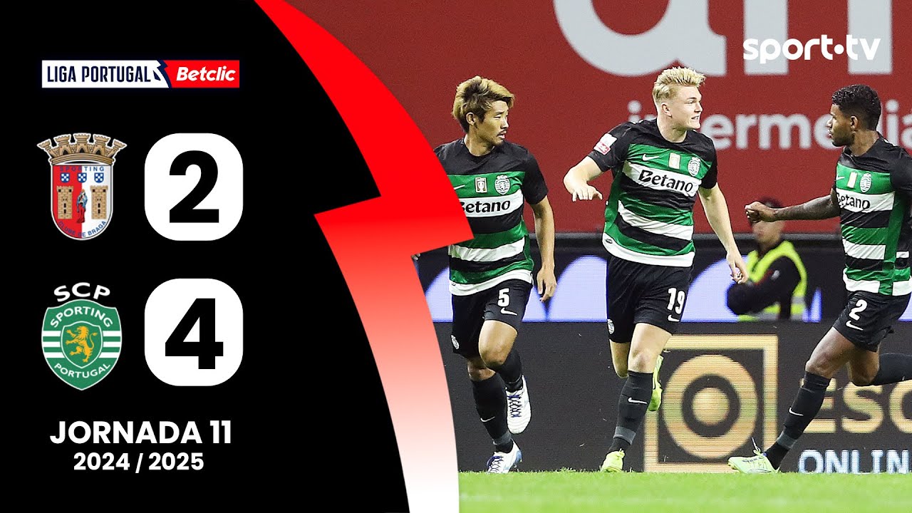 Análise da Rivalidade: Sporting x Braga no Futebol Português