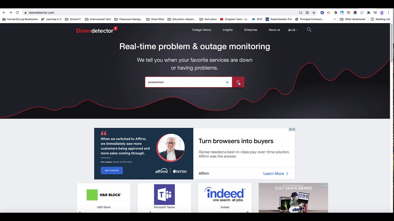 O Papel do Downdetector na Monitorização de Falhas Online