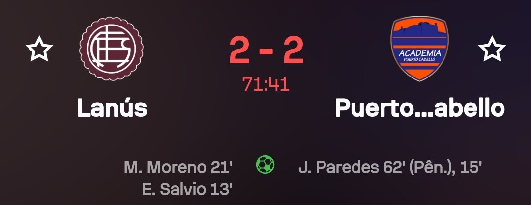 Lanús x Puerto Cabello: Uma Análise do Confronto