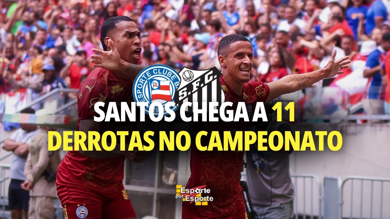 A Rivalidade Histórica entre Santos e Bahia no Futebol Brasileiro