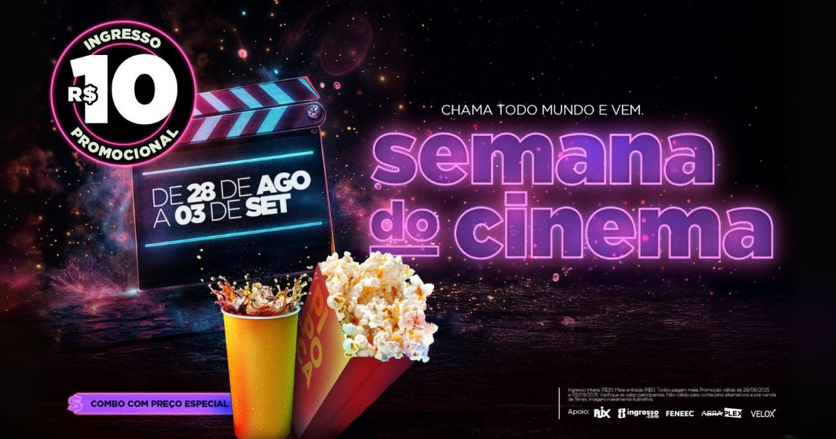 Semana do Cinema 2025: Celebração da Sétima Arte