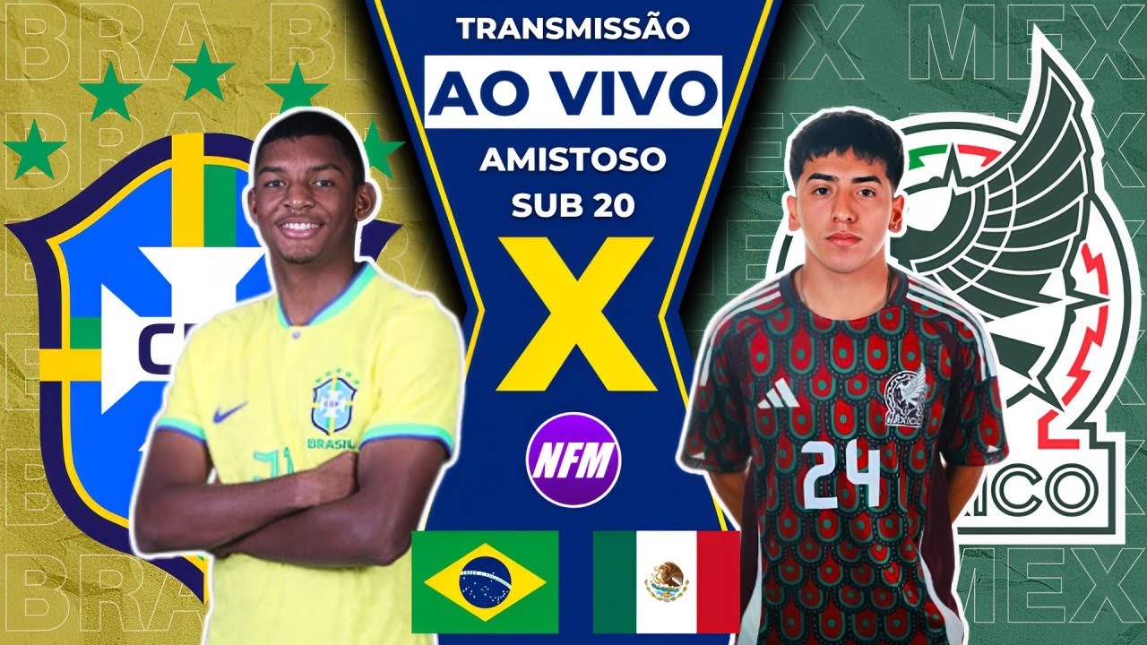 Brasil Sub-20 Enfrenta México Sub-20 em um Jogo Decisivo