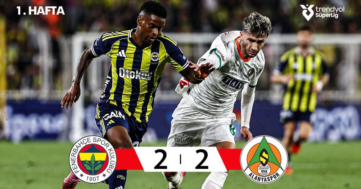 Fenerbahçe e Alanyaspor: O Confronto do Ano na Superliga