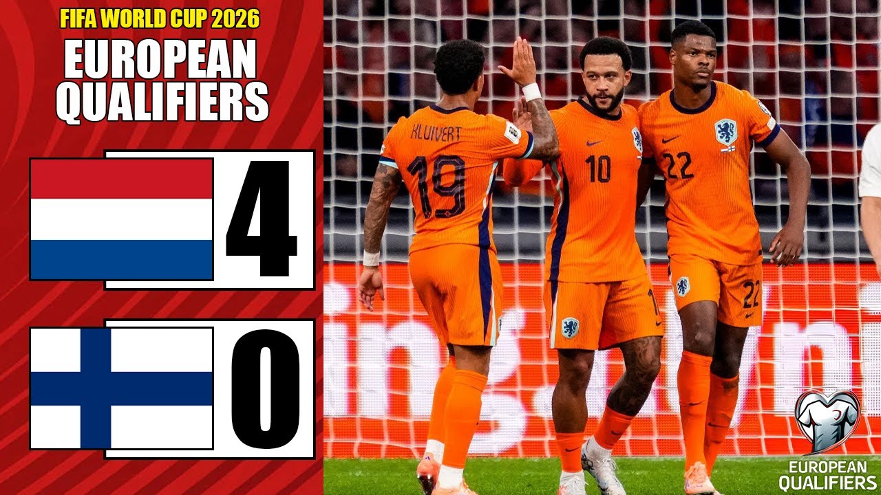 Holanda x Finlândia: Um Encontro no Futebol Europeu
