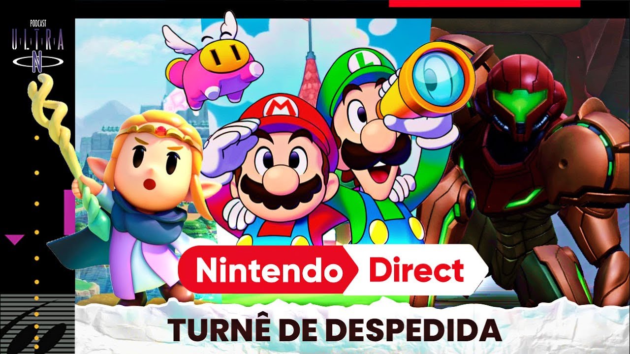 Principais Jogos Anunciados na Última Nintendo Direct