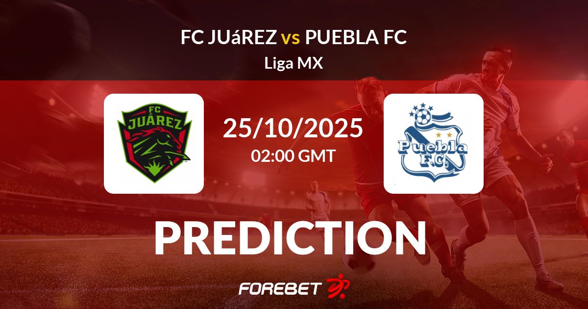 Juárez FC e Puebla se Enfrentam em 24 de Outubro de 2025
