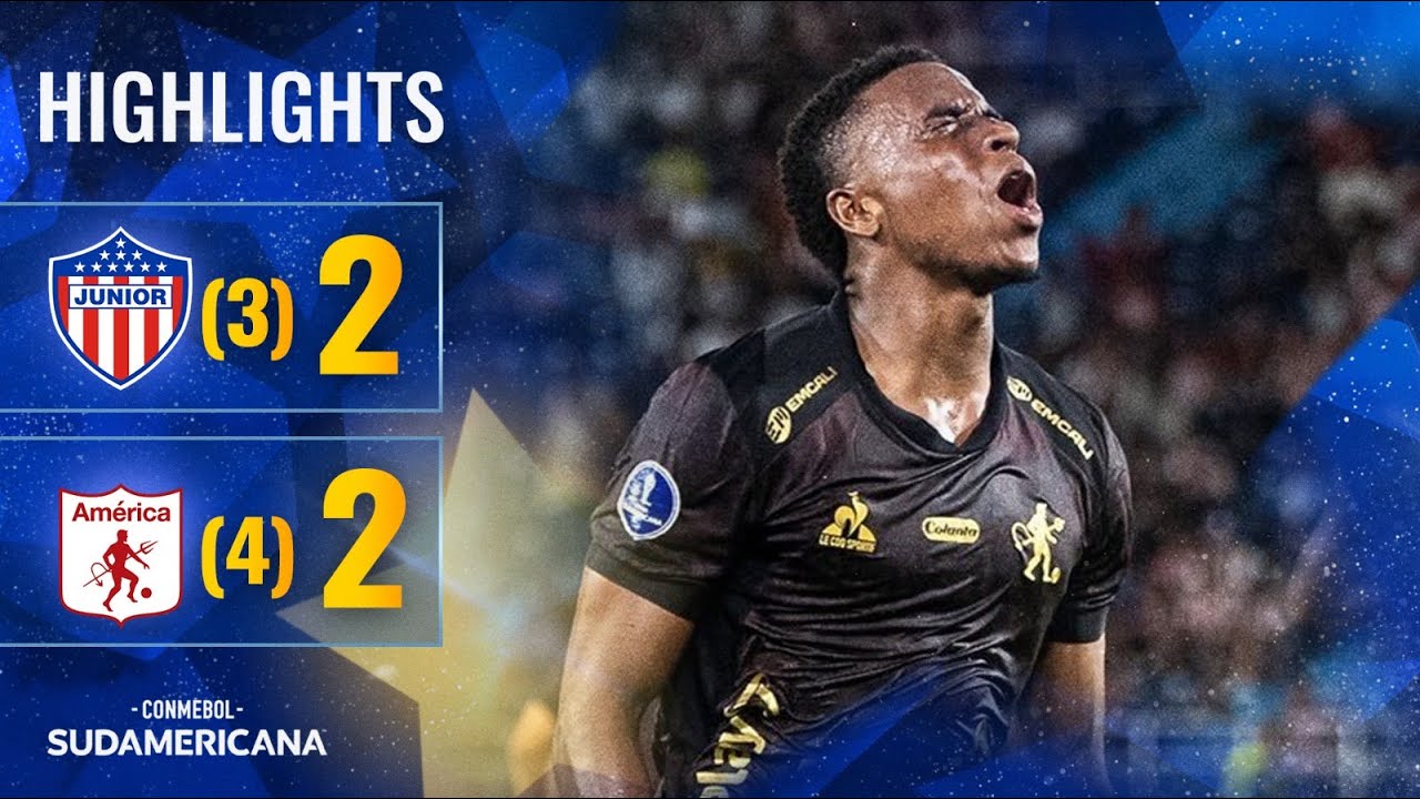 Junior elimina América de Cali e se aproxima da final da Liga BetPlay