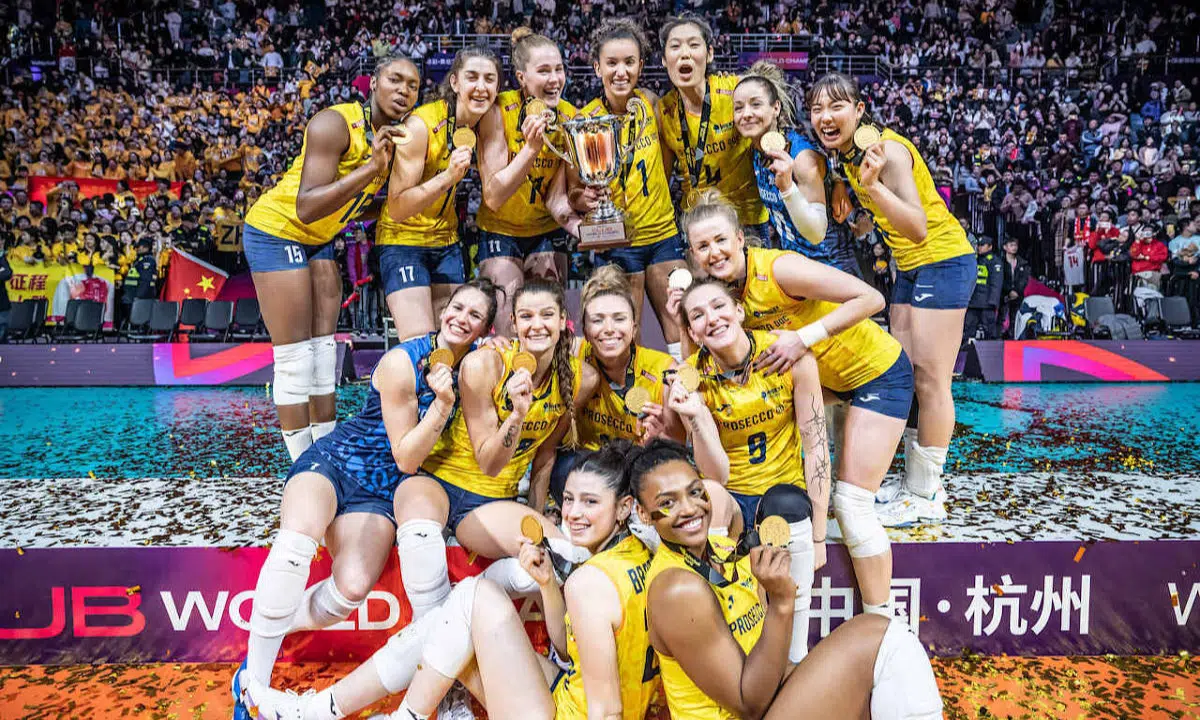 Mundial de Clubes de Vôlei Feminino 2024: Conegliano Conquista Tricampeonato na China