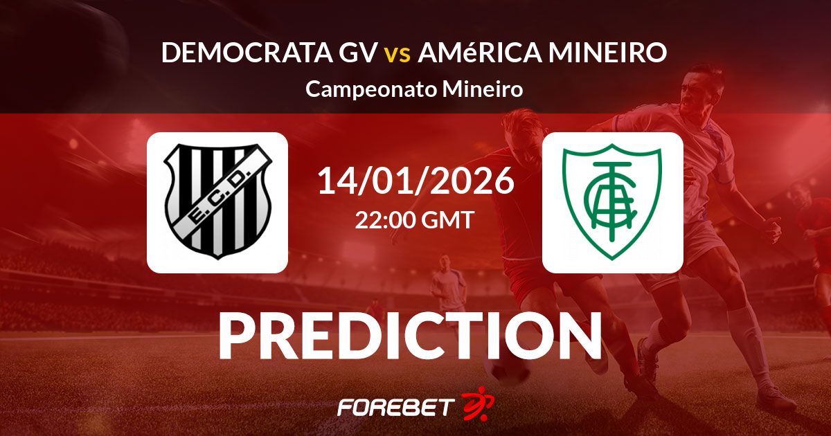 América-MG Vence Democrata-GV e Mantém Liderança no Campeonato Mineiro 2026