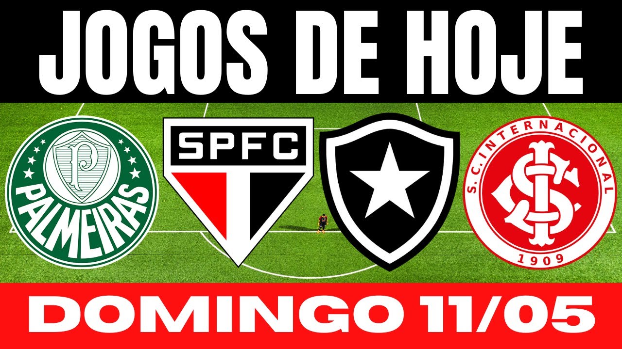 Jogos de hoje do Brasileirão: horários, transmissão e impacto