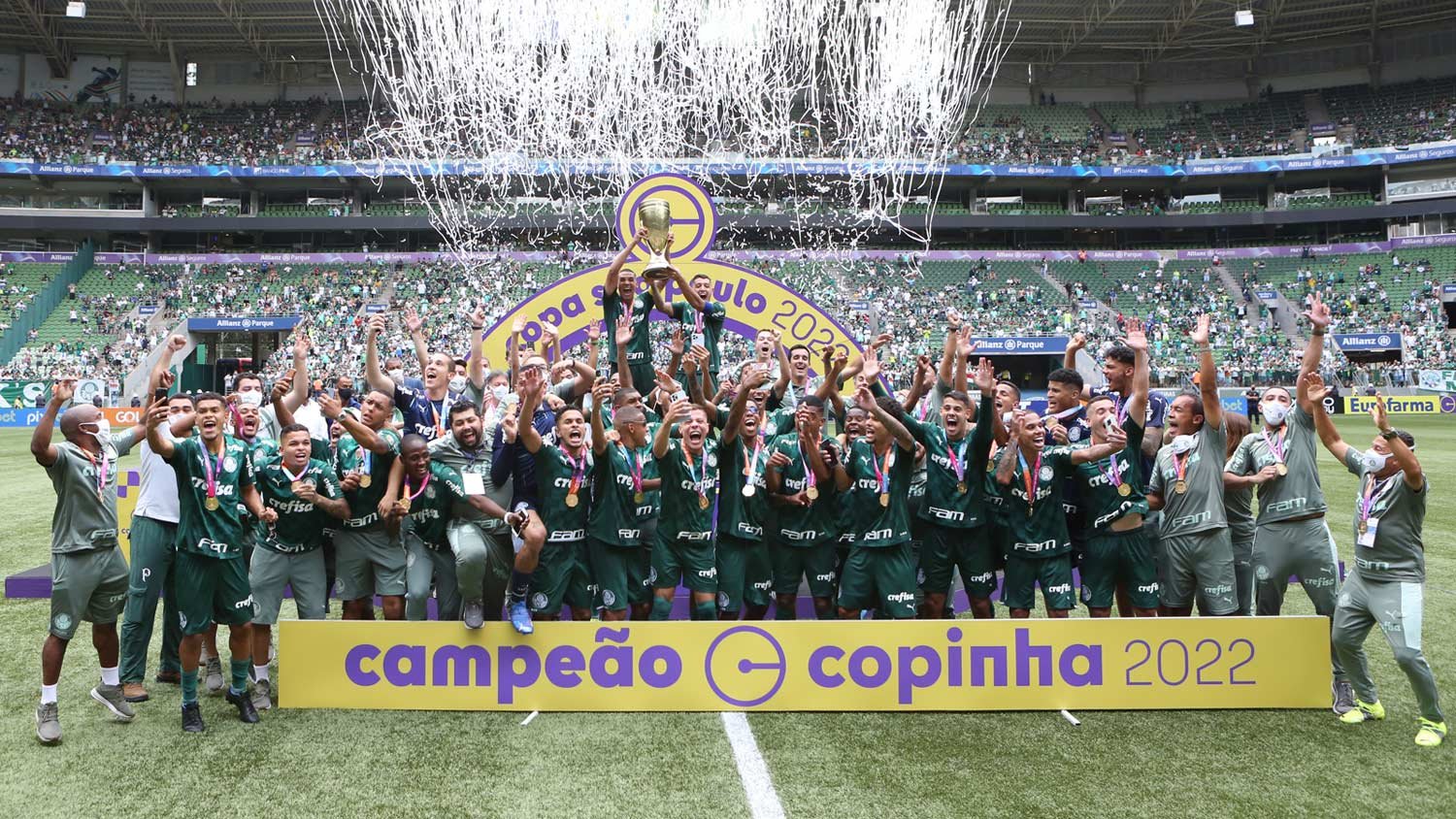 Palmeiras avança com 100% na Copinha 2026 e busca tricampeonato