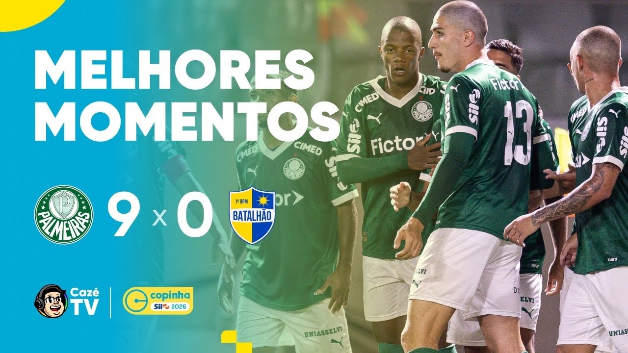 Palmeiras Avança na Copinha 2026 em Busca do Tricampeonato Inédito