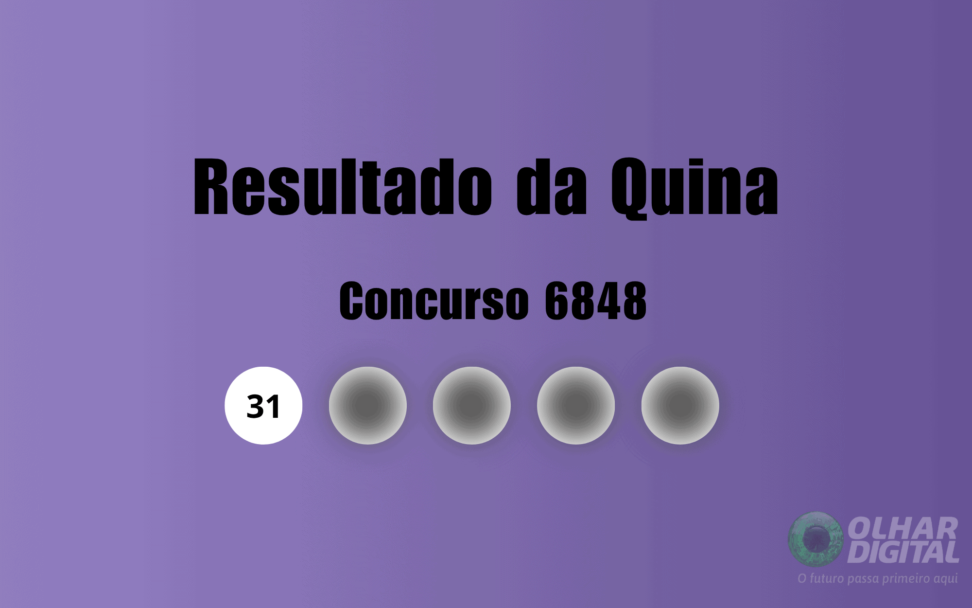 Resultado da Quina de Ontem: Concurso 6922 Acumula e Prêmio Chega a R$ 2,3 Milhões
