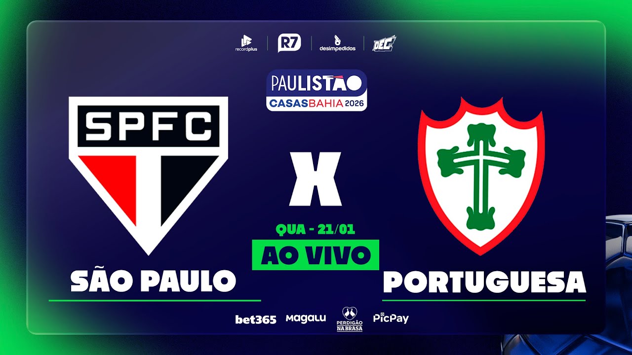 São Paulo x Portuguesa: Lusa vence por 3 a 2 no Paulista