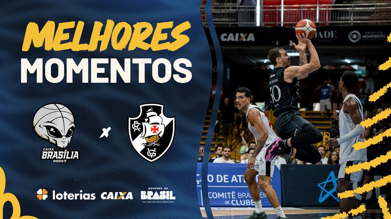 Brasília Basquete x Vasco da Gama: duelo de impacto no basquete brasileiro