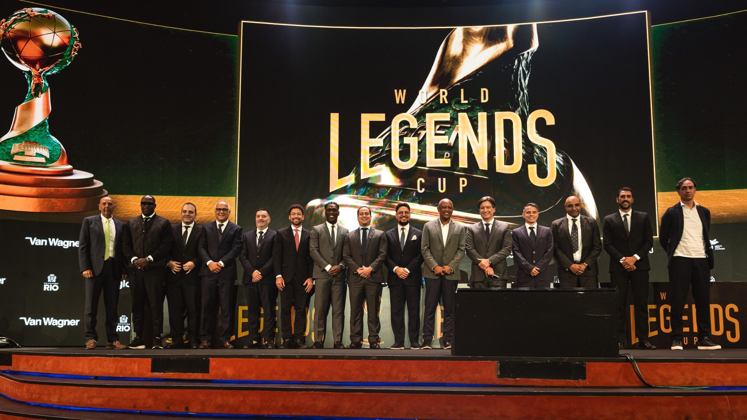 Rio terá a Copa do Mundo das Lendas com Romário, Kaká, Cafu e Seedorf