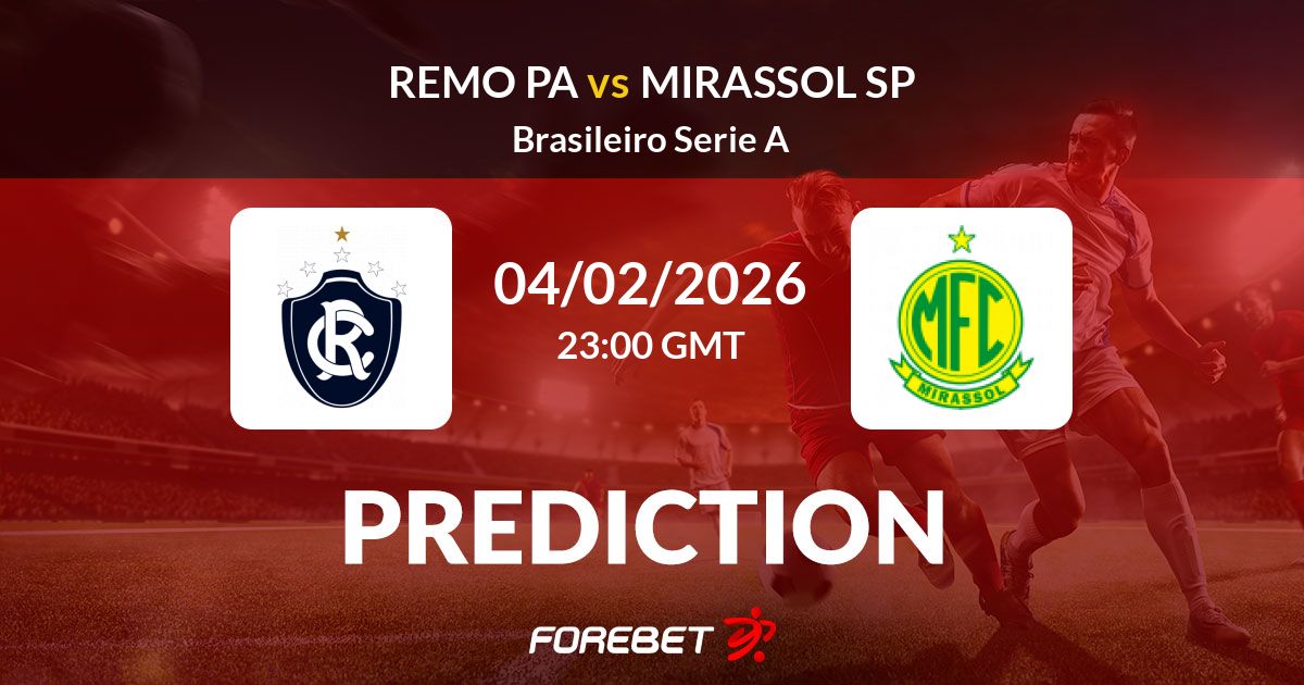 remo-pa vs mirassol: guia de jogo, estatísticas e prognóstico