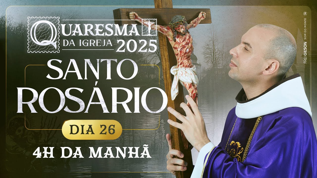 Santo Rosário na Quaresma: iniciativa de frei Gilson inspira fiéis