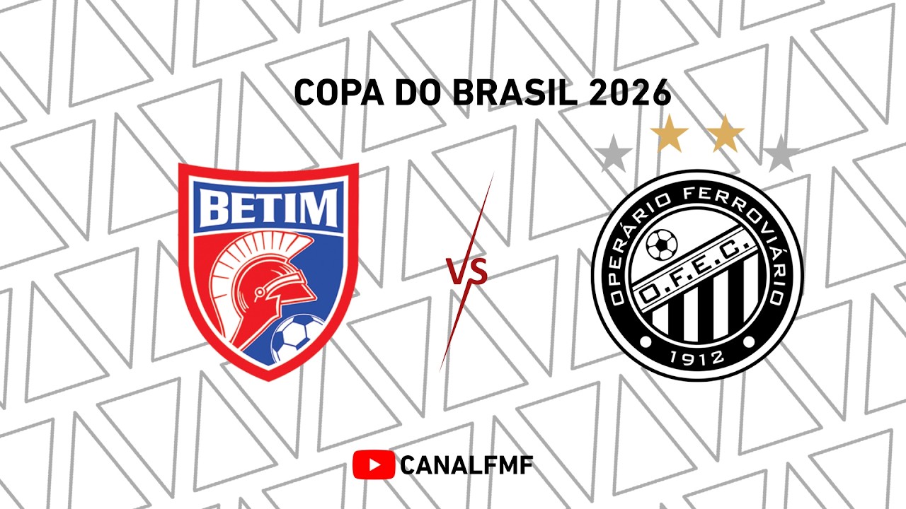 Betim x Operário: confronto pela 2ª rodada da Copa do Brasil na Arena URBSAN