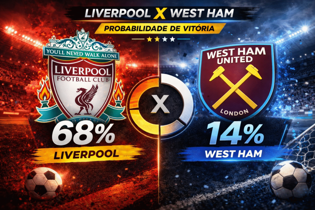 Classificações de Liverpool x West Ham: o que está em jogo