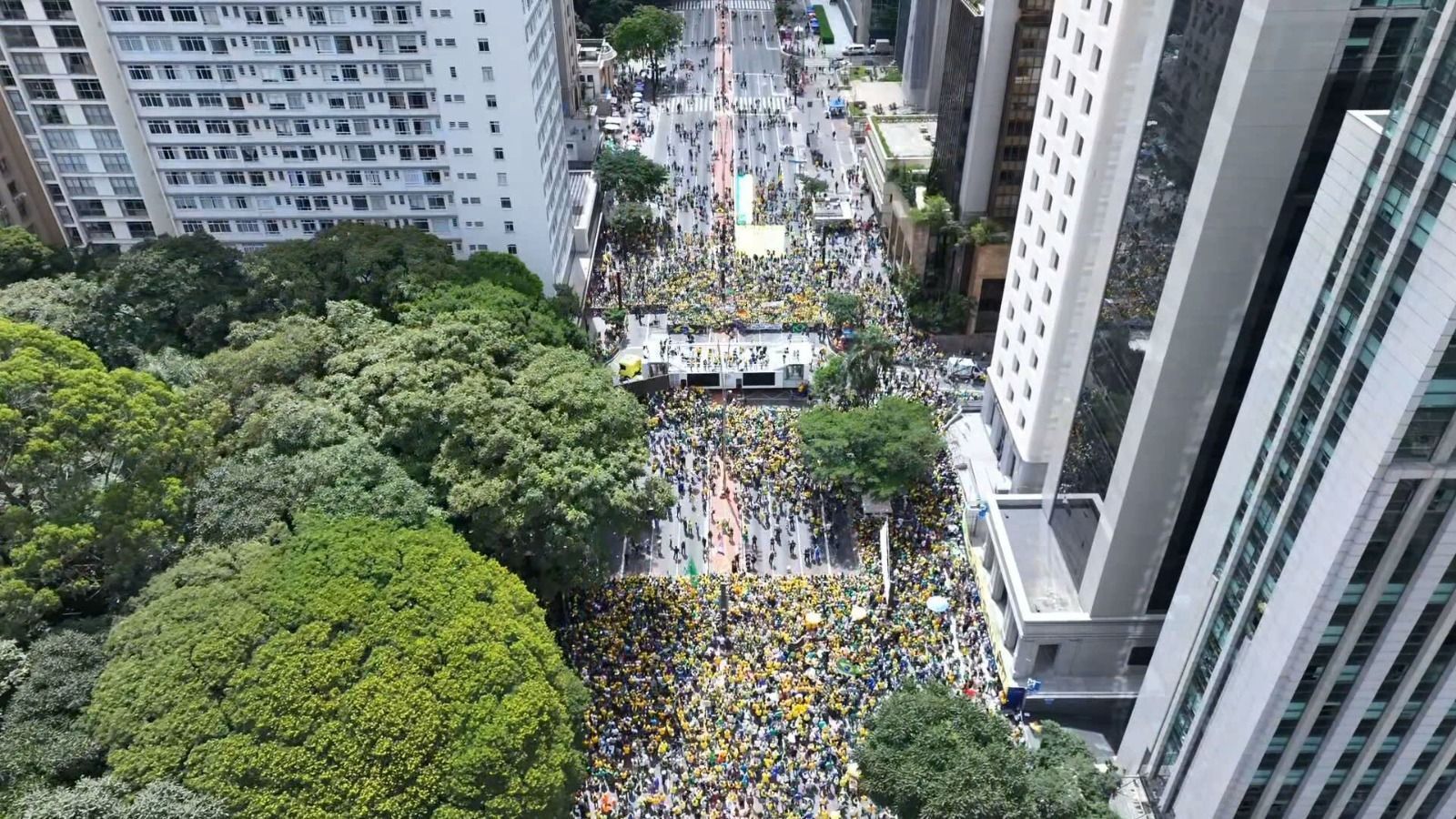 Manifestação paulista mobiliza 20,4 mil na Avenida Paulista