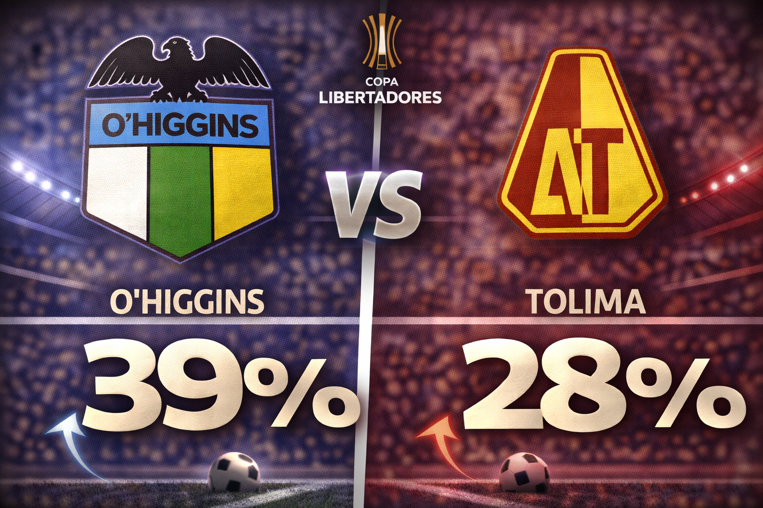 O’Higgins x Deportes Tolima (04/03/2026) — Pré-jogo e Estatísticas