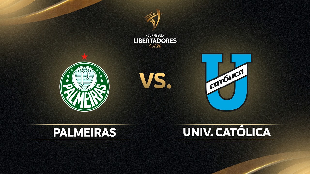 Palmeiras sub-20 x Universidad Católica U-20: confronto de jovens talentos em destaque