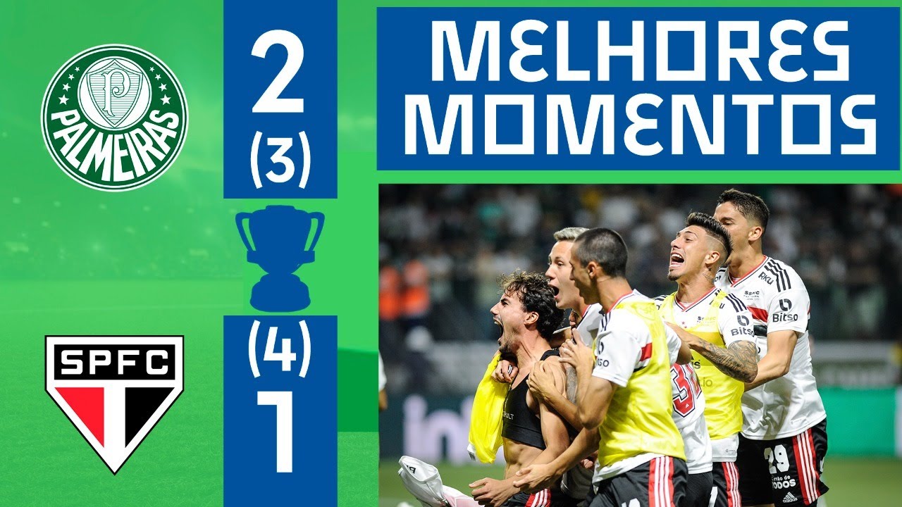 Resultado do jogo do São Paulo-Palmeiras: Palmeiras 2 x 1