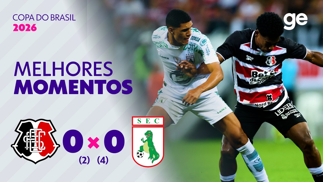 Santa Cruz 0 x 0 Sousa: Sousa avança nos pênaltis à 3ª fase