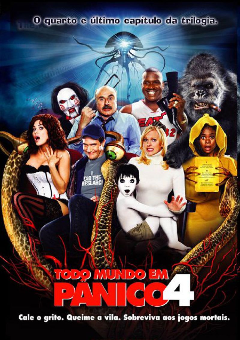 Todo Mundo em Pânico 4: sátira de terror e super-heróis (2006)