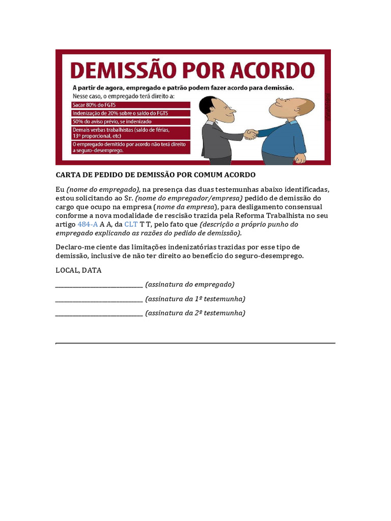 Demissão: direitos, tipos e orientações para trabalhadores