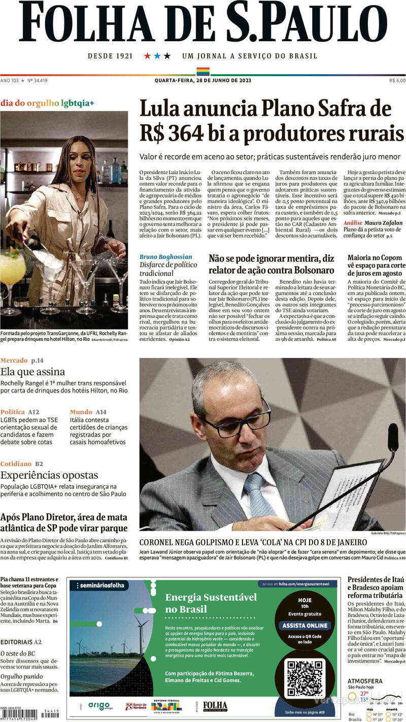 Folha de SP: papel, desafios e futuro na mídia brasileira