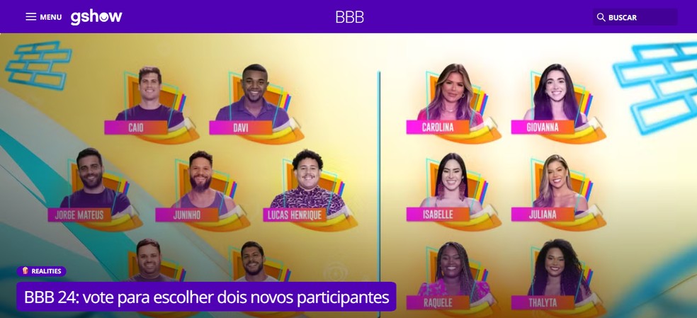 Gshow votação: relevância e funcionamento para o público