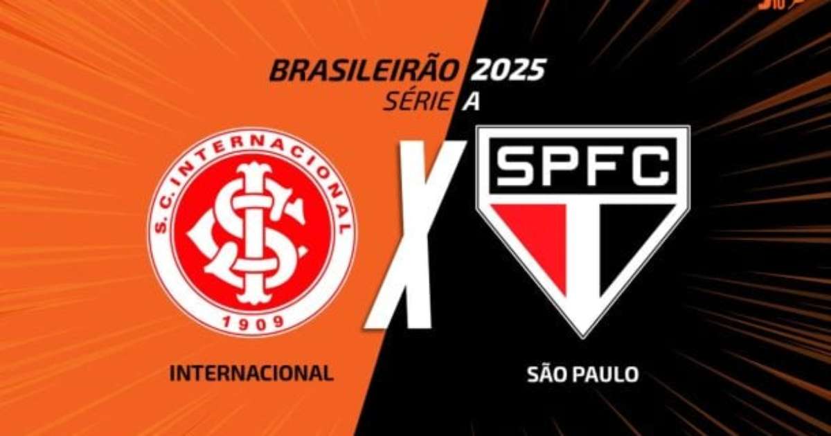 Internacional x São Paulo: escalações, transmissão e informações do duelo